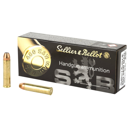 S&B 460SW 255GR JHP 20/240 - SB460B - Marksmans Corner