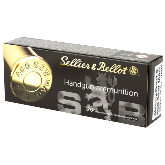 S&B 460SW 255GR JHP 20/240 - SB460B - Marksmans Corner