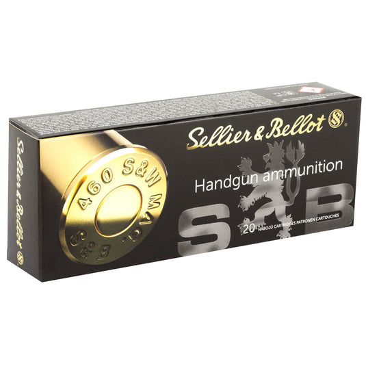 S&B 460SW 255GR JHP 20/240 - SB460B - Marksmans Corner