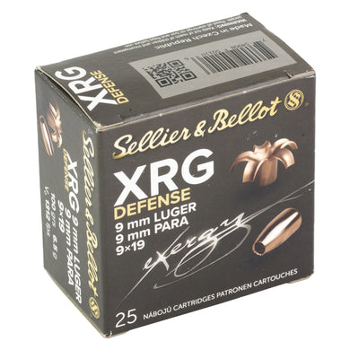 S&B 9MM 100GR XRG 25/1000 - SB9XA - Marksmans Corner