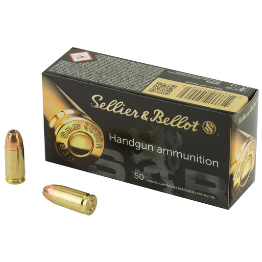 S&B 9MM 115GR JHP 50/1000 - SB9C - Marksmans Corner