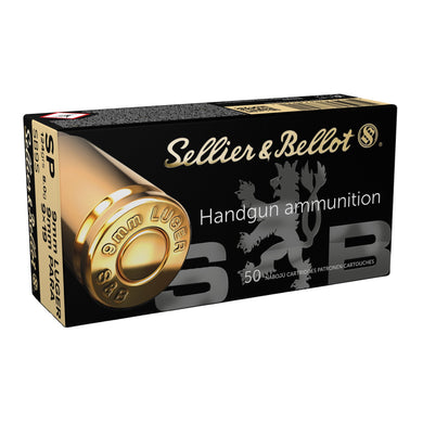 S&B 9MM 124GR SP 50/1000 - SB9S - Marksmans Corner