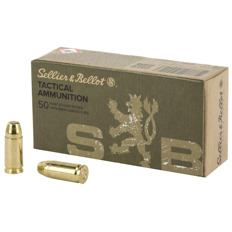 Load image into Gallery viewer, S&amp;B 9MM SUBSONIC 140GR FMJ 50/1000 - SB9SUBA - Marksmans Corner
