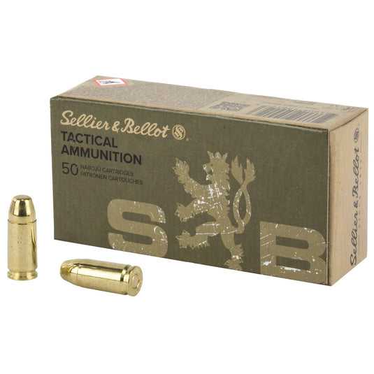 S&B 9MM SUBSONIC 140GR FMJ 50/1000 - SB9SUBA - Marksmans Corner