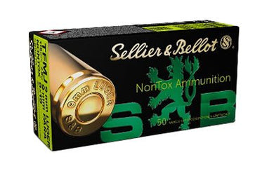 S&B NON TOX 9MM 115GR TFMJ 50/1000 - SB9NTA - Marksmans Corner