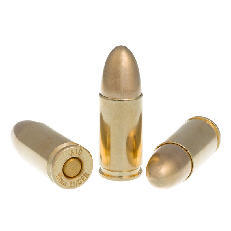 Load image into Gallery viewer, SCORPIO AMMO 9MM 115GR FMJ 50/1000 - STVS9MM115F - Marksmans Corner
