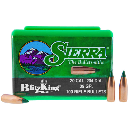 SIERRA BLITZKING .204 39GR 100CT - SIER1039 - Marksmans Corner