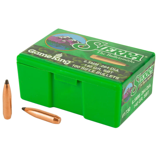 SIERRA GAMEKING .264 140GR 100CT - SIER1730 - Marksmans Corner