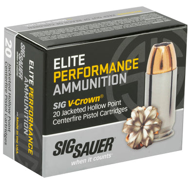 SIG AMMO 10MM 180GR JHP 20/200 - SGE10MM1 - Marksmans Corner