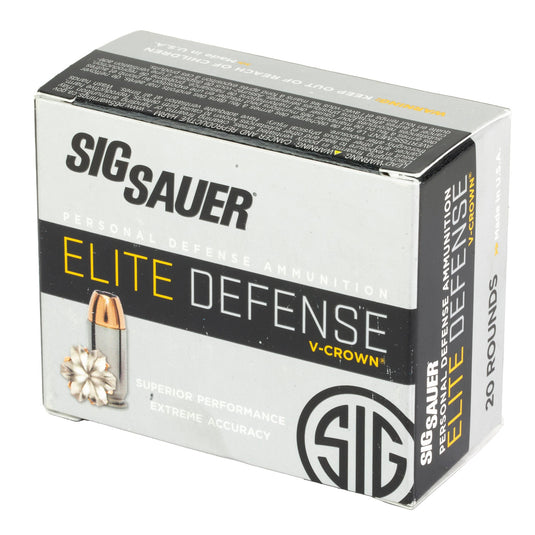 SIG AMMO 10MM 200GR JHP 20/200 - SGE10MM200 - Marksmans Corner