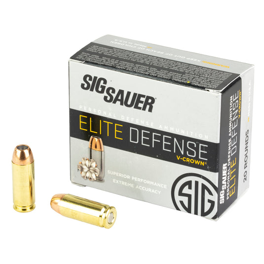 SIG AMMO 10MM 200GR JHP 20/200 - SGE10MM200 - Marksmans Corner