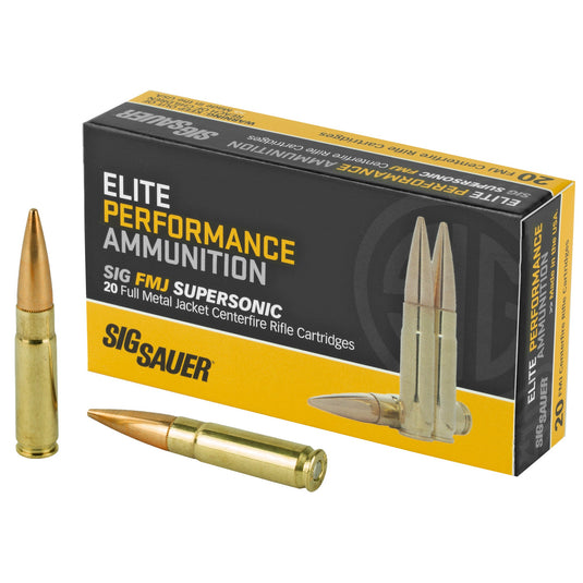 SIG AMMO 300BLK 125GR FMJ 20/500 - SGE300B1-20 - Marksmans Corner