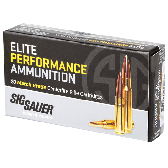 SIG AMMO 300BLK 125GR OTM 20/500 - SGE300A1 - Marksmans Corner