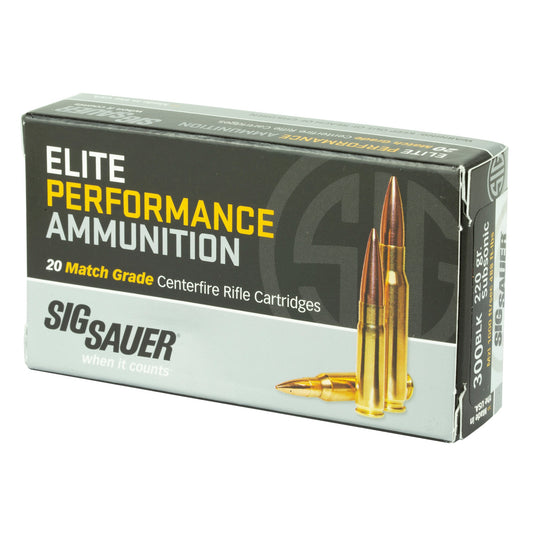 SIG AMMO 300BLK 220GR OTM 20/500 - SGE300A2 - Marksmans Corner