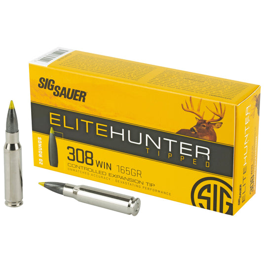 SIG AMMO 308WIN 165GR ETH 20/200 - SGE308TH2-20 - Marksmans Corner