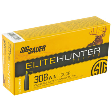 SIG AMMO 308WIN 165GR ETH 20/200 - SGE308TH2-20 - Marksmans Corner