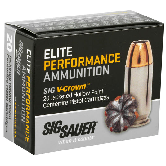 SIG AMMO 380ACP 90GR JHP 20/200 - SGE380A1 - Marksmans Corner