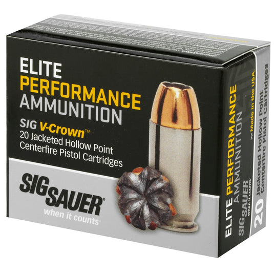 SIG AMMO 380ACP 90GR JHP 20/200 - SGE380A1 - Marksmans Corner