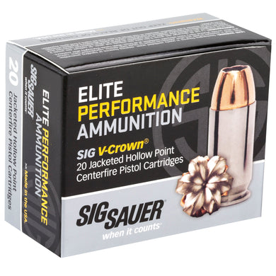 SIG AMMO 40SW 165GR JHP 20/200 - SGE40SW1 - Marksmans Corner