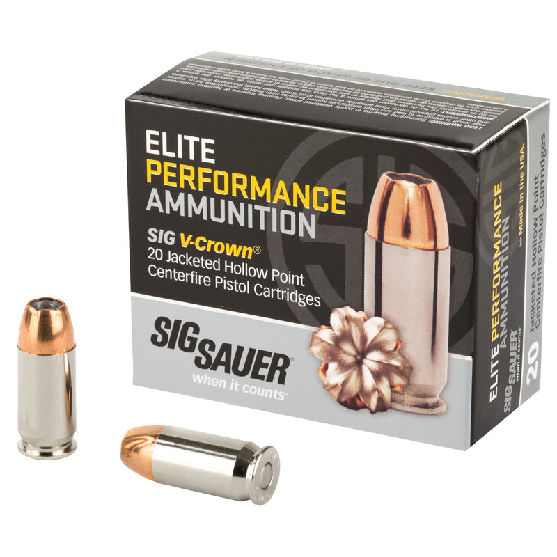 Load image into Gallery viewer, SIG AMMO 45ACP 185GR JHP 20/200 - SGE45AP0 - Marksmans Corner
