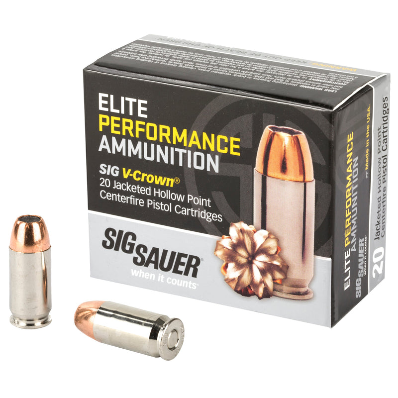 Load image into Gallery viewer, SIG AMMO 45ACP 200GR JHP 20/200 - SGE45AP1 - Marksmans Corner
