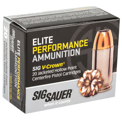 SIG AMMO 45ACP 200GR JHP 20/200 - SGE45AP1 - Marksmans Corner