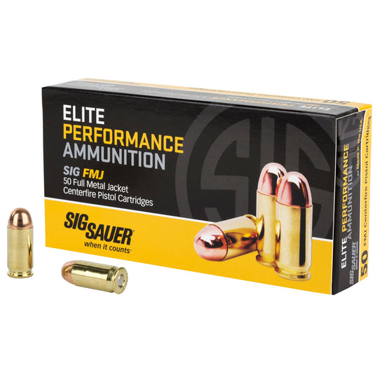 SIG AMMO 45ACP 230GR FMJ 50/1000 - SGE45BA3 - Marksmans Corner