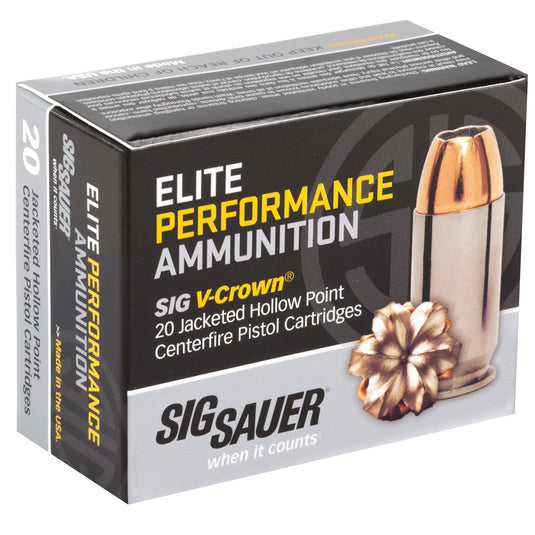 SIG AMMO 45ACP 230GR JHP 20/200 - SGE45AP2 - Marksmans Corner