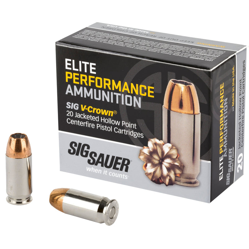 Load image into Gallery viewer, SIG AMMO 45ACP 230GR JHP 20/200 - SGE45AP2 - Marksmans Corner
