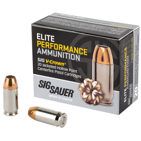 SIG AMMO 45ACP 230GR JHP 20/200 - SGE45AP2 - Marksmans Corner