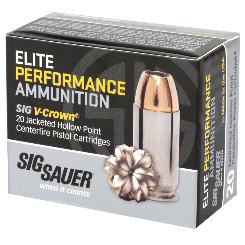 Load image into Gallery viewer, SIG AMMO 9MM 115GR JHP 20/200 - SGE9MMA1 - Marksmans Corner
