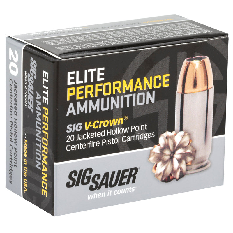 Load image into Gallery viewer, SIG AMMO 9MM 115GR JHP 20/200 - SGE9MMA1 - Marksmans Corner
