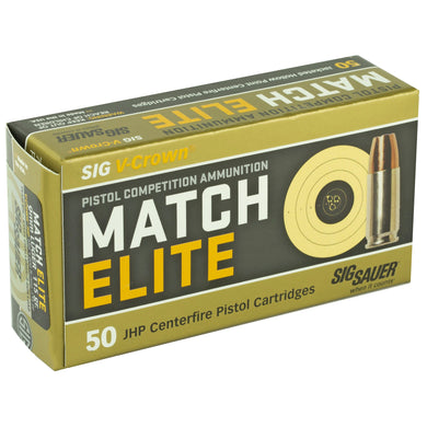 SIG AMMO 9MM 115GR JHP 50/1000 - SGE9MMA1-COMP-50 - Marksmans Corner