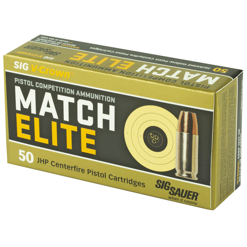 Load image into Gallery viewer, SIG AMMO 9MM 115GR JHP 50/1000 - SGE9MMA1-COMP-50 - Marksmans Corner
