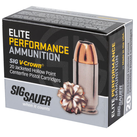 SIG AMMO 9MM 147GR JHP 20/200 - SGE9MMA3 - Marksmans Corner