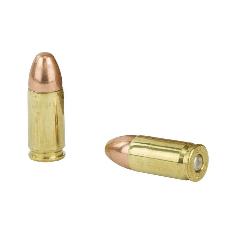 Load image into Gallery viewer, SIG AMMO 9MM M17 124GR +P FMJ 50/100 - SGE9MMB2P-M17 - Marksmans Corner
