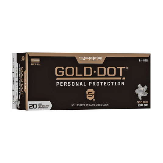 SPR GOLD DOT 300BLK 150GR HP 20/200 - CCI24462 - Marksmans Corner