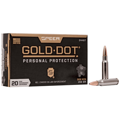 SPR GOLD DOT 308WIN 150GR HP 20/200 - CCI24467 - Marksmans Corner