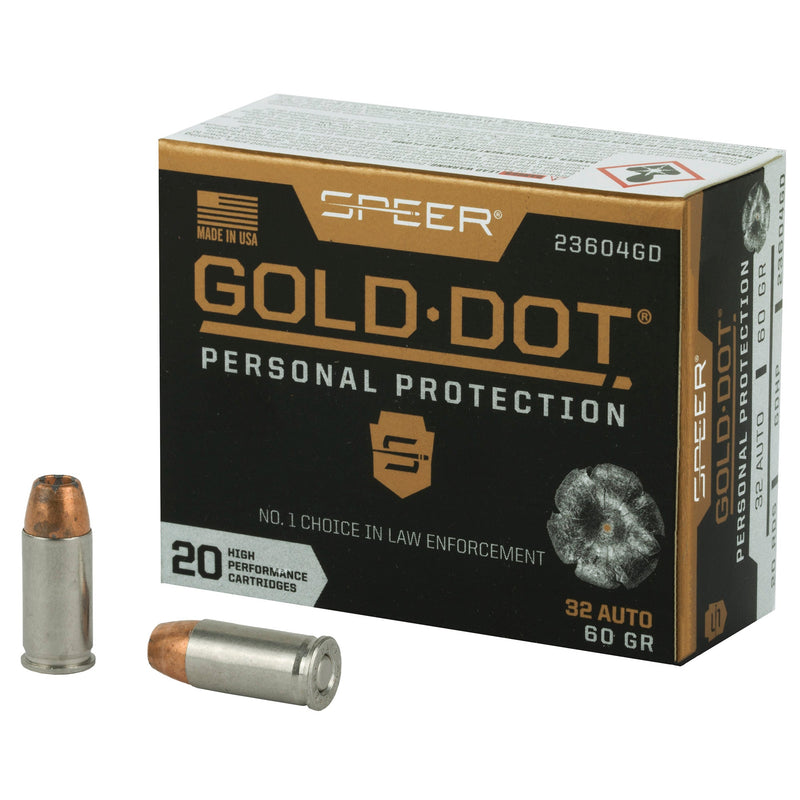 Load image into Gallery viewer, SPR GOLD DOT 32ACP 60GR HP 20/200 - CCI23604GD - Marksmans Corner
