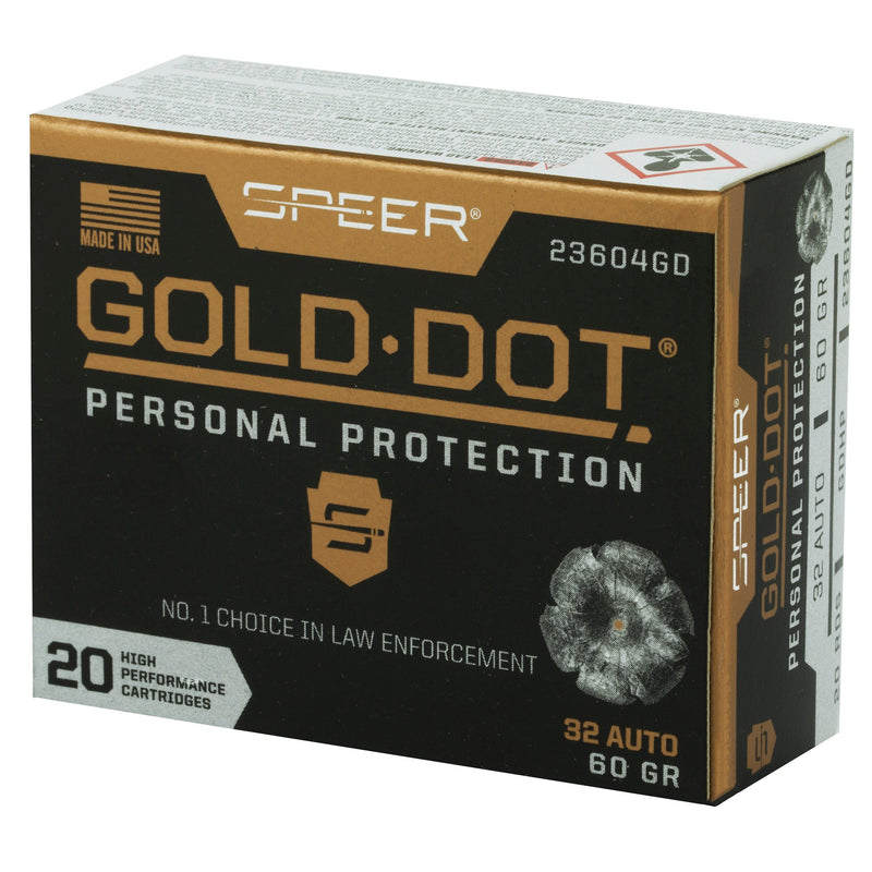 Load image into Gallery viewer, SPR GOLD DOT 32ACP 60GR HP 20/200 - CCI23604GD - Marksmans Corner
