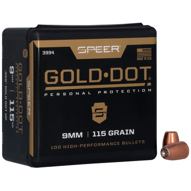 SPR GOLD DOT .355 115GR HP 100CT - CCI3994 - Marksmans Corner