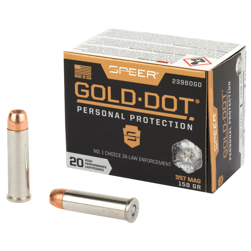 Load image into Gallery viewer, SPR GOLD DOT 357MAG 158GR HP 20/200 - CCI23960GD - Marksmans Corner
