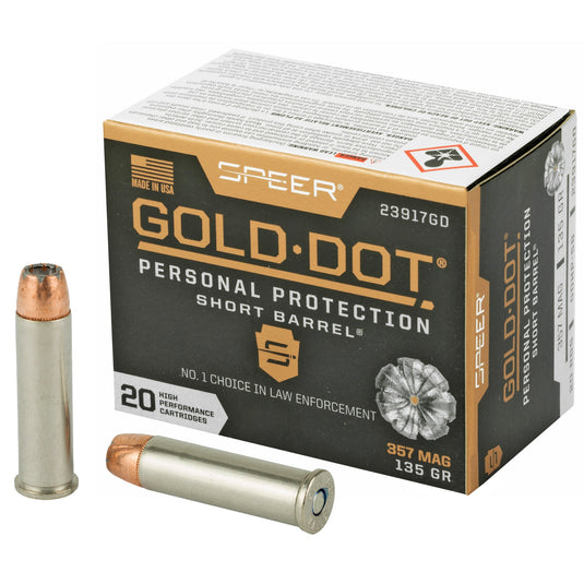 SPR GOLD DOT 357MG 135G HP SB 20/200 - CCI23917GD - Marksmans Corner