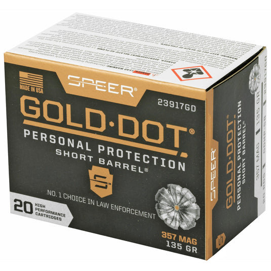 SPR GOLD DOT 357MG 135G HP SB 20/200 - CCI23917GD - Marksmans Corner