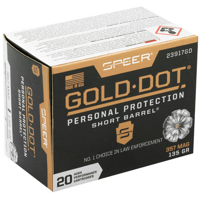 SPR GOLD DOT 357MG 135G HP SB 20/200 - CCI23917GD - Marksmans Corner