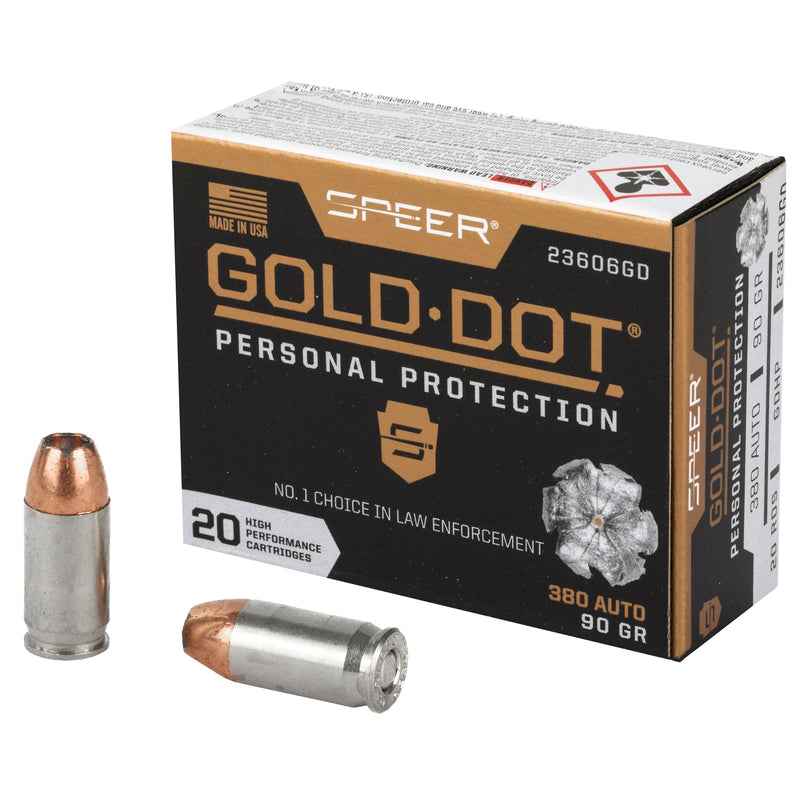 Load image into Gallery viewer, SPR GOLD DOT 380ACP 90GR HP 20/200 - CCI23606GD - Marksmans Corner
