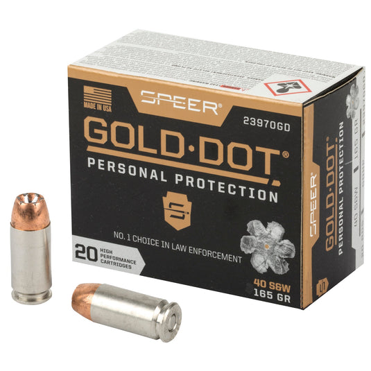 SPR GOLD DOT 40SW 165GR HP 20/200 - CCI23970GD - Marksmans Corner