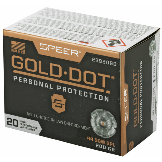 SPR GOLD DOT 44SPL 200GR HP 20/200 - CCI23980GD - Marksmans Corner