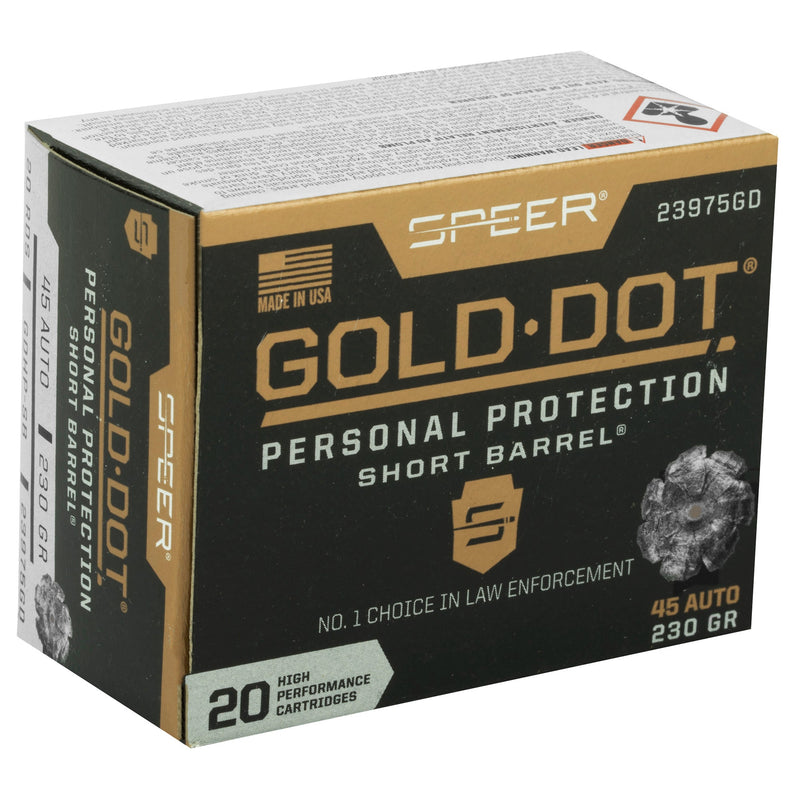 Load image into Gallery viewer, SPR GOLD DOT 45ACP 230G HP SB 20/200 - CCI23975GD - Marksmans Corner
