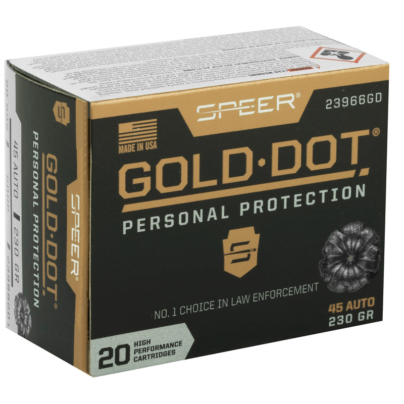 Load image into Gallery viewer, SPR GOLD DOT 45ACP 230GR HP 20/200 - CCI23966GD - Marksmans Corner
